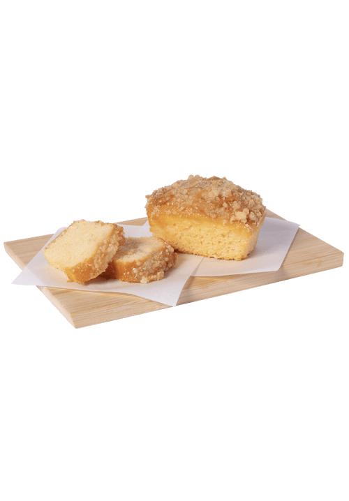 Cakebomb apple with crumble and butter caramel