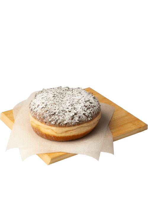 Donut Cookies με γέμιση πραλίνα φουντουκιού
