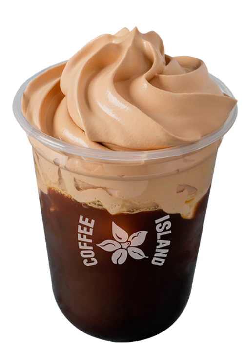 Freddo Cappuccino Salted Caramel Crema Volcano Blend
