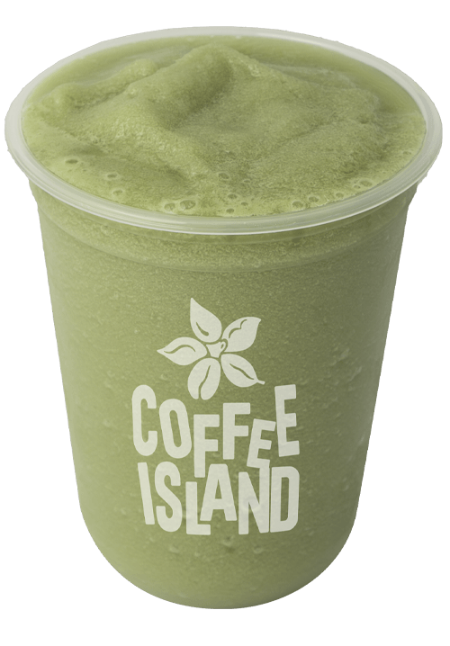 Granita matcha με ακτινίδιο και μάνγκο