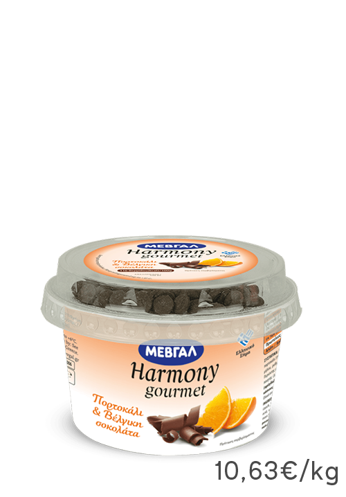 Ηarmony Gourmet Πορτοκάλι & Νιφάδες Σοκολάτας ΜΕΒΓΑΛ 160g