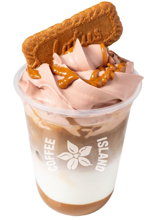 Iced Biscoff Latte