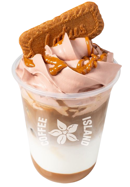 Iced Biscoff Latte Volcano Blend