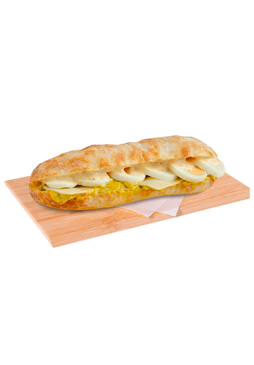 Panini με προζύμι, αυγό & μους αβοκάντο
