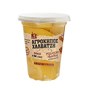 Αγρόκηπος ροδάκινο σε χυμό φρούτου 400gr