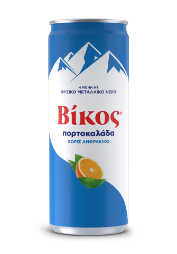 Βίκος πορτοκαλάδα χωρίς ανθρακικό 330ml