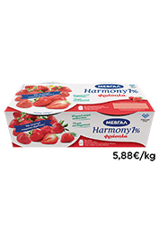 Harmony 1% Φράουλα 2X170Γ
