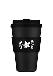 Κούπα Επαναχρησιμοποιήσιμη Μαύρη 16oz