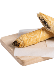 Spring roll φουρνιστό με τυρί και σπανάκι